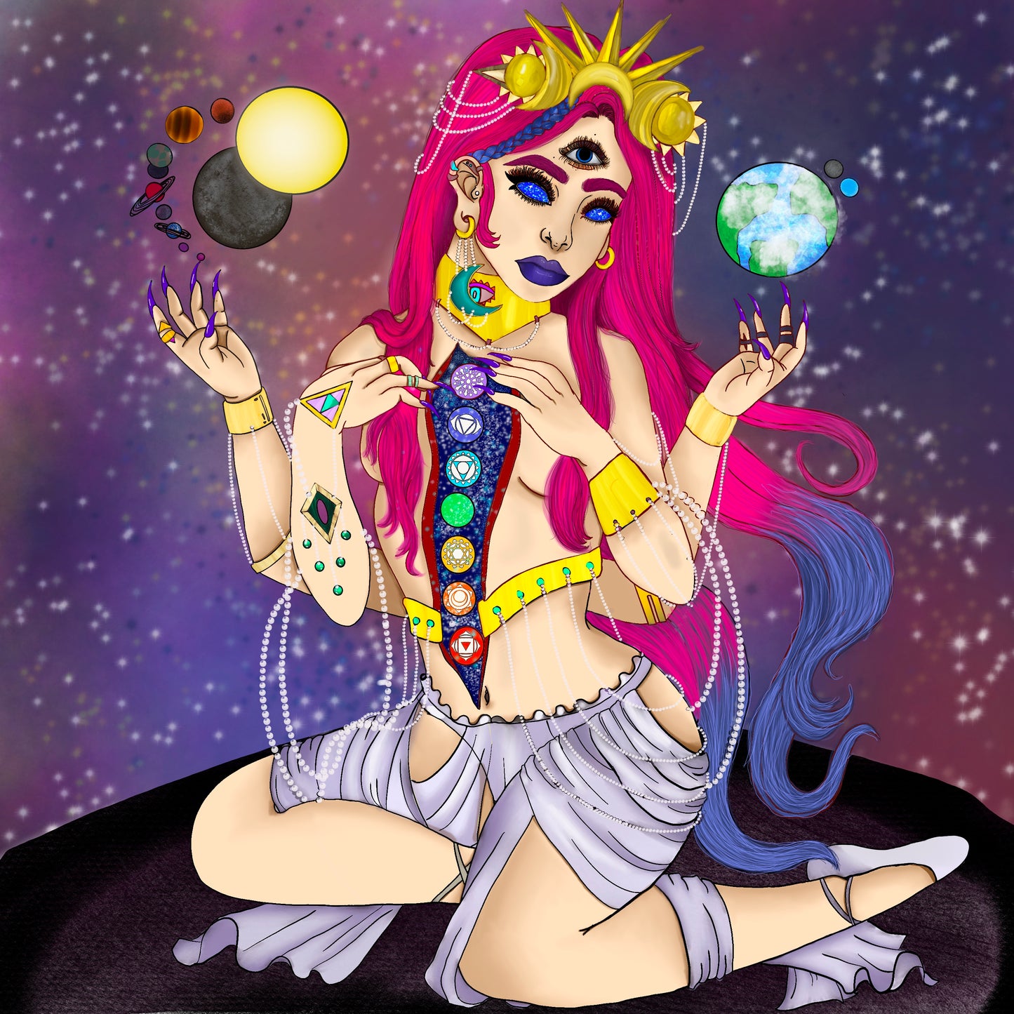 Universe Godess Decor